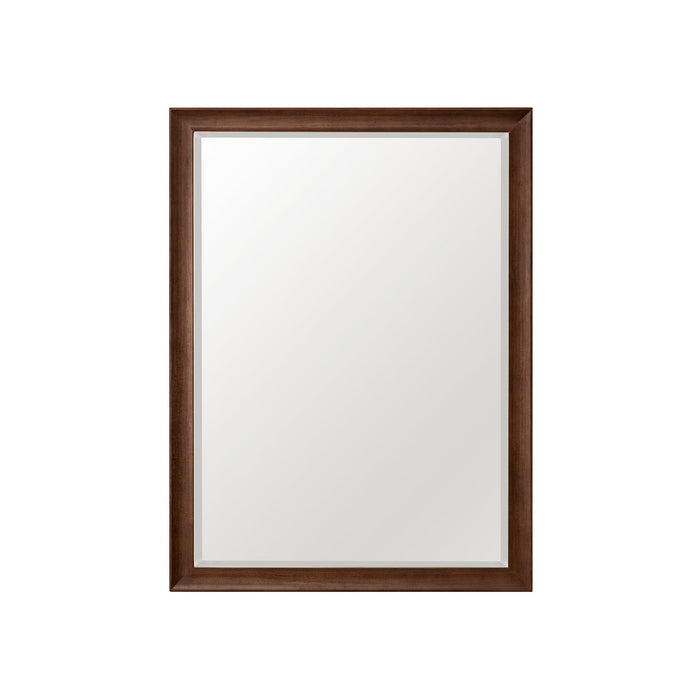 30" Glenbrooke Mirror, Mid-Century Walnut - Luxe Vanity & Tub