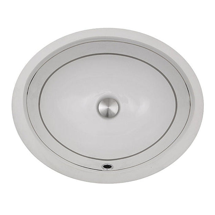 Regatta Collection Nantucket Sinks Izola Italian Fireclay Vanity Sink - Luxe Vanity & Tub