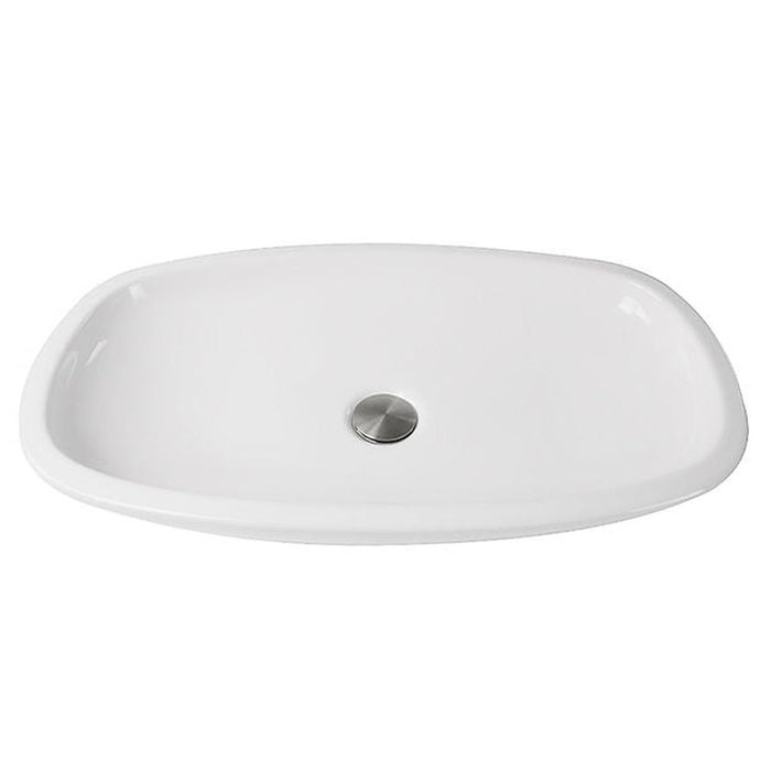 Regatta Collection Nantucket Sinks Portofino Italian Fireclay Vanity Sink - Luxe Vanity & Tub