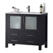 Blossom Sydney 36" Vanity, Ceramic/Ceramic Vessel Sink and Optional Mirror - Luxe Vanity & Tub