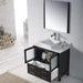 Blossom Sydney 36" Vanity, Ceramic/Ceramic Vessel Sink and Optional Mirror - Luxe Vanity & Tub