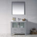 Blossom Sydney 36" Vanity, Ceramic/Ceramic Vessel Sink and Optional Mirror - Luxe Vanity & Tub
