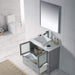 Blossom Sydney 36" Vanity, Ceramic/Ceramic Vessel Sink and Optional Mirror - Luxe Vanity & Tub