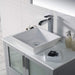 Blossom Sydney 36" Vanity, Ceramic/Ceramic Vessel Sink and Optional Mirror - Luxe Vanity & Tub