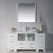 Blossom Sydney 54" Vanity Set, Side Cabinets, Vessel Sink and Optional Mirror - Luxe Vanity & Tub