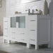 Blossom Sydney 54" Vanity Set, Side Cabinets, Vessel Sink and Optional Mirror - Luxe Vanity & Tub