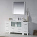 Blossom Sydney 54" Vanity Set, Side Cabinets, Vessel Sink and Optional Mirror - Luxe Vanity & Tub