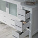 Blossom Sydney 54" Vanity Set, Side Cabinets, Vessel Sink and Optional Mirror - Luxe Vanity & Tub