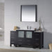 Blossom Sydney 54" Vanity Set, Side Cabinets, Vessel Sink and Optional Mirror - Luxe Vanity & Tub