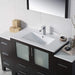 Blossom Sydney 54" Vanity Set, Side Cabinets, Vessel Sink and Optional Mirror - Luxe Vanity & Tub