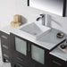 Blossom Sydney 54" Vanity Set, Side Cabinets, Vessel Sink and Optional Mirror - Luxe Vanity & Tub