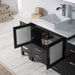 Blossom Sydney 54" Vanity Set, Side Cabinets, Vessel Sink and Optional Mirror - Luxe Vanity & Tub
