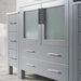 Blossom Sydney 54" Vanity Set, Side Cabinets, Vessel Sink and Optional Mirror - Luxe Vanity & Tub