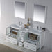Blossom Sydney 84" Double Vanity Set, Side Cabinets, Vessel Sink and Optional Mirror - Luxe Vanity & Tub