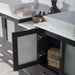 Blossom Sydney 84" Double Vanity Set, Side Cabinets, Vessel Sink and Optional Mirror - Luxe Vanity & Tub