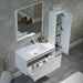 Blossom Paris 36" White Vanity with Ceramic Sink and Optional Mirror - Luxe Vanity & Tub