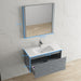 Blossom Paris 36" White Vanity with Ceramic Sink and Optional Mirror - Luxe Vanity & Tub