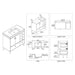Blossom Lyon 36” White Vanity - Luxe Vanity & Tub