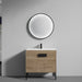 Bari 36" Freestanding Bathroom Vanity with Ceramic Sink - Classic Oak - Luxe Vanity & Tub