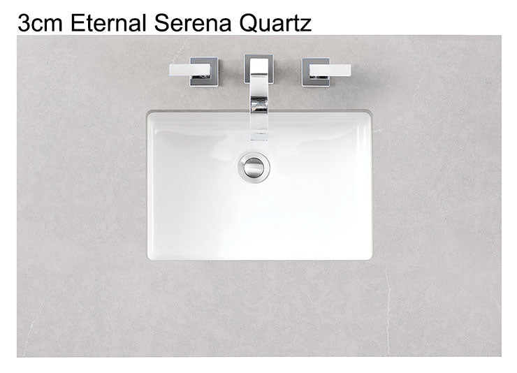 36" Metropolitan Single Bathroom Vanity, Silver Oak