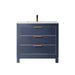 Jackson 36" Single Bathroom Vanity Set with Composite Stone Countertop - Luxe Vanity & Tub