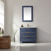 Jackson 36" Single Bathroom Vanity Set with Composite Stone Countertop - Luxe Vanity & Tub