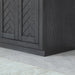 Gazsi 60" Double Bathroom Vanity Set with Grain White Composite Stone Countertop - Luxe Vanity & Tub