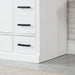 Monna 36" Single Bathroom Vanity Set with Aosta White Composite Stone Countertop - Luxe Vanity & Tub