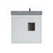 Monna 36" Single Bathroom Vanity Set with Aosta White Composite Stone Countertop - Luxe Vanity & Tub
