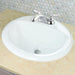 Great Point Collection Nantucket Sinks 20.25 Inch Drop-In Ceramic Vanity Sink DI2017-4 - Luxe Vanity & Tub