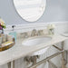 Great Point Collection Nantucket Sinks 15 Inch x 12 Inch Glazed Bottom Undermount GB-15x12-W Oval Ceramic Sink In White - Luxe Vanity & Tub