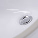 Great Point Collection Nantucket Sinks 17 Inch x 14 Inch Glazed Bottom Undermount GB-17x17-W Oval Ceramic Sink In White - Luxe Vanity & Tub