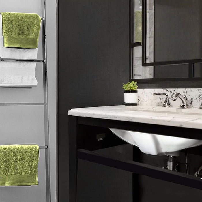 Great Point Collection Nantucket Sinks 18 Inch x 12 Inch Glazed Bottom Undermount GB-18x12-W Rectangle Ceramic Sink In White - Luxe Vanity & Tub
