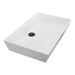 Glacier Stone Trough Sinks Nantucket Sinks Rectangle White Glacierstone Sink NS-GSTR24 - Luxe Vanity & Tub