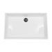 Glacier Stone Trough Sinks Nantucket Sinks Rectangle White Glacierstone Sink NS-GSTR24 - Luxe Vanity & Tub
