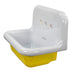 Victorian Collection Nantucket Sinks Fireclay 30's Style Sink in white with a Yellow Bottom - Luxe Vanity & Tub