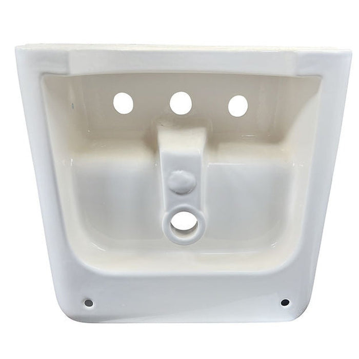 Victorian Collection Nantucket Sinks Fireclay 30's Style Sink in all White - Luxe Vanity & Tub
