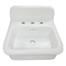 Victorian Collection Nantucket Sinks Fireclay 30's Style Sink in all White - Luxe Vanity & Tub