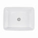 Brant Point Collection Nantucket Sinks Rectangle White Vessel Sink NSV105 - Luxe Vanity & Tub
