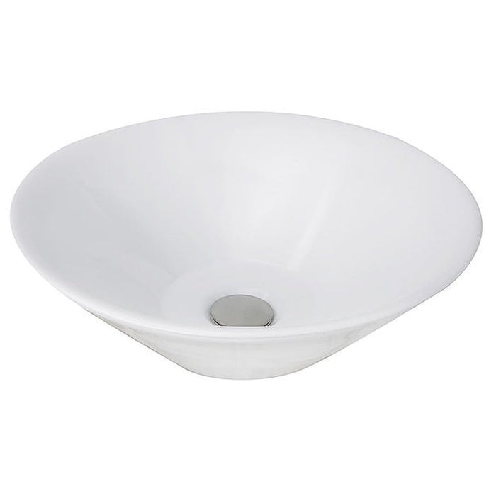 Brant Point Collection Nantucket Sinks Round Low-Profile  Vessel Sink NSV222 - Luxe Vanity & Tub