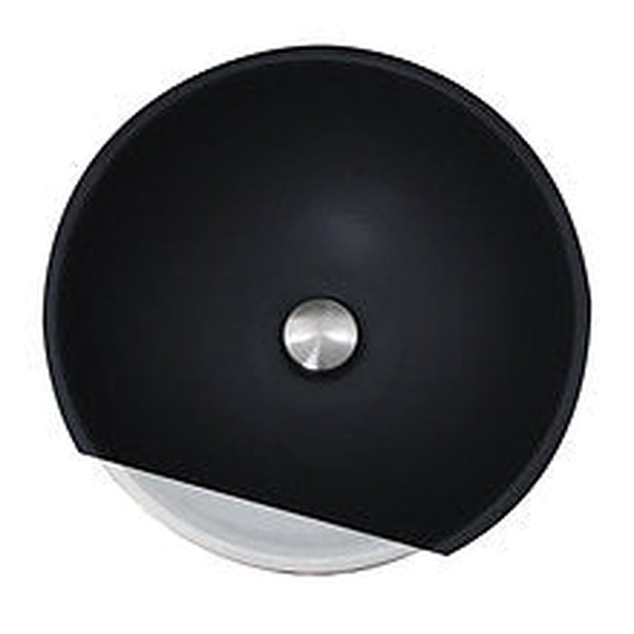 Regatta Collection Nantucket Sinks Drake Fireclay Hand-decorated Vanity Sink - Matte Black - Luxe Vanity & Tub