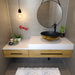 Regatta Collection Nantucket Sinks Drake Fireclay Hand-decorated Vanity Sink - Matte Black - Luxe Vanity & Tub