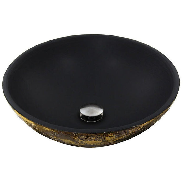 Regatta Collection Nantucket Sinks Drake Fireclay Hand-decorated Vanity Sink - Matte Black - Luxe Vanity & Tub