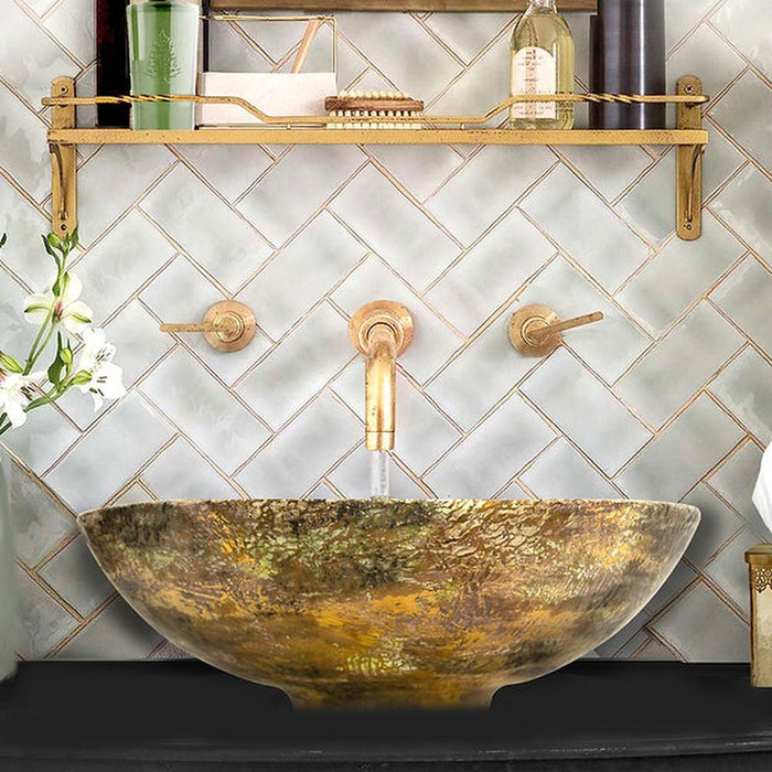 Regatta Collection Nantucket Sinks Drake Fireclay Hand-decorated Vanity Sink - Matte Black - Luxe Vanity & Tub