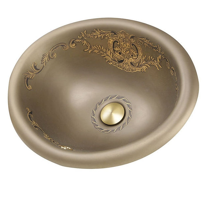 Regatta Collection Nantucket Sinks St. Louis Italian Fireclay Vanity Sink - Luxe Vanity & Tub