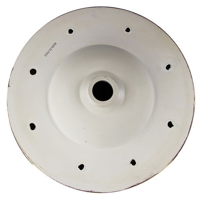 Regatta Collection Nantucket Sinks St. Bart Fireclay Hand-decorated Vanity Sink - Luxe Vanity & Tub