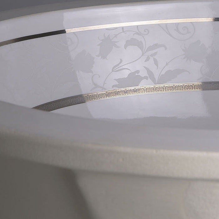 Regatta Collection Nantucket Sinks Izola Italian Fireclay Vanity Sink - Luxe Vanity & Tub