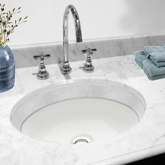 Regatta Collection Nantucket Sinks Izola Italian Fireclay Vanity Sink - Luxe Vanity & Tub