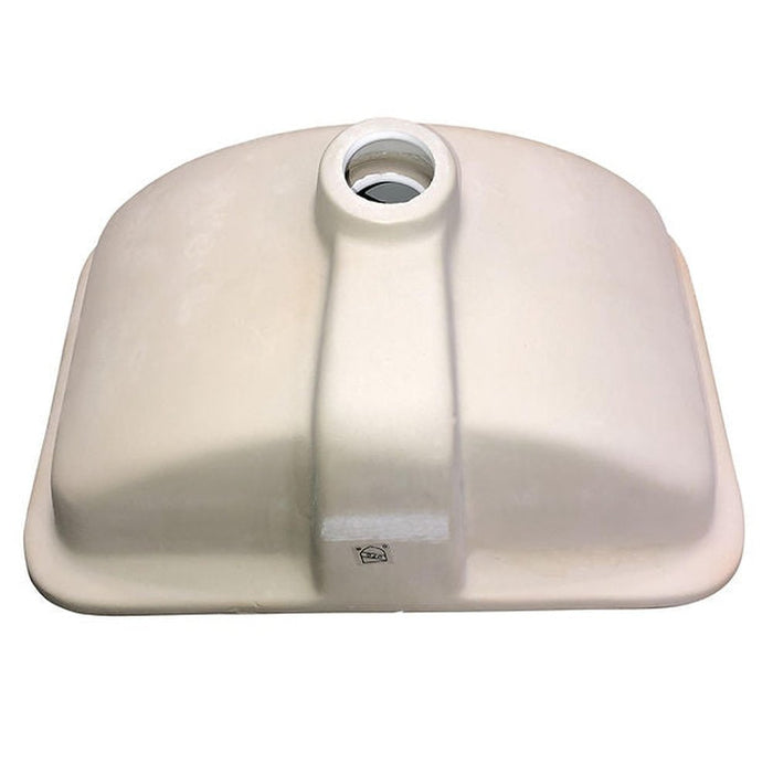 Great Point Collection Nantucket Sinks UM-159-W Undermount Ceramic Sink In White - Luxe Vanity & Tub