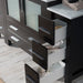 Blossom Sydney 54" Vanity Set, Side Cabinets, Vessel Sink and Optional Mirror - Luxe Vanity & Tub